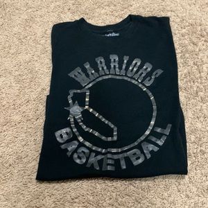 Warriors, Black and Silver, T-Shirt